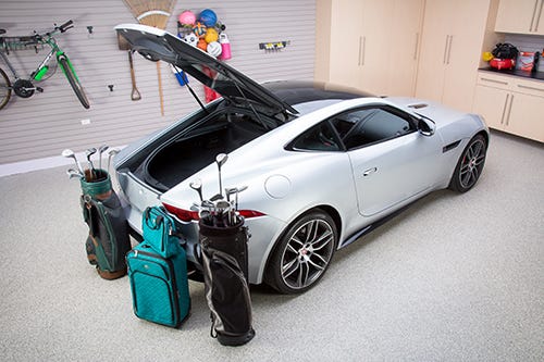 jaguar f type luggage